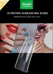 Medium Pre-Shaped Seamless Clear Color Fake Nail Tips For DIY Home Nail Salon 12