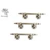 Buy cheap Antique Brass Metal Casket Handle Zamak Decoratio Europe Style With Steel Twist Tube from wholesalers