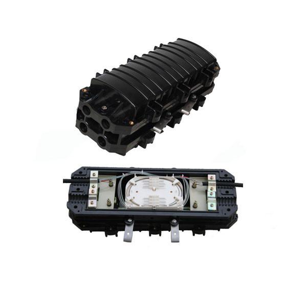 Buy cheap 4 In 4 Out 288 Optical Fiber Closure Durable Outdoor Fiber Splice Enclosure from wholesalers