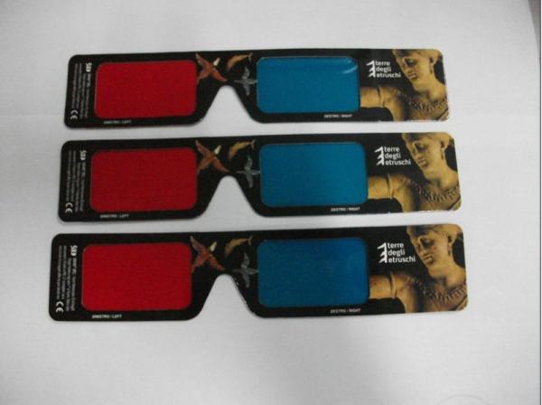 Buy cheap Paper Anaglyph 3D Glasses Red Blue from wholesalers