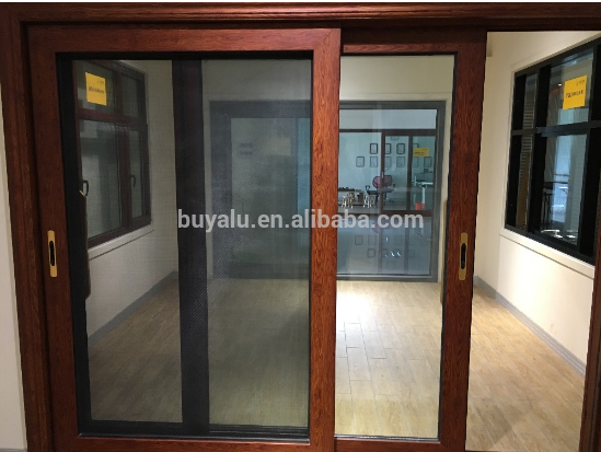 Waterproof Aluminum Room Door Interior Painting Surface Bathroom Door