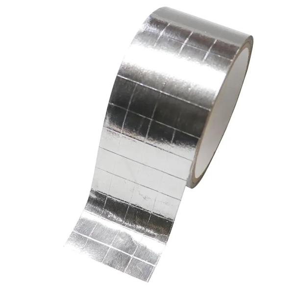 Buy cheap 2 Way FSK Waterproof Aluminium Tape Solvent Acrylic HVAC Reinforced High Temp Foil Tape from wholesalers