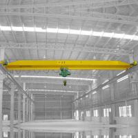 Buy cheap Double Speed Remote Control Single Girder Wire Rope Hoist Overhead Crane Indoor Use product