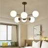 Buy cheap White Glass Ball Chandelier 6-head 8-head 12-head 14-head from wholesalers