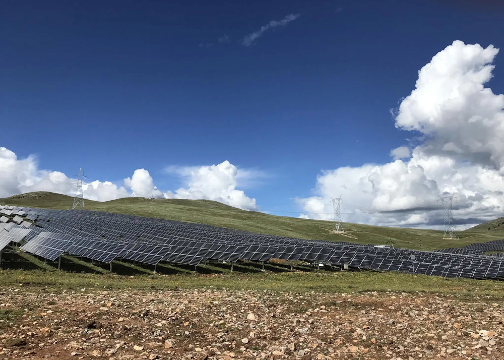Customized Power One Axis Solar Panel Tracker Drive Simple Structure