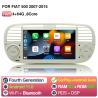 Buy cheap Android 12 Car Radio Multimedia Player Wireless Carplay For FIAT 500 2007-2015 from wholesalers