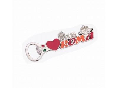 Custom Roma Tourism Souvenir Bottle Opener Fridge Magnet,Die casting zinc alloy