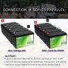 Buy cheap 18650 Battery Size 12V 24V 50Ah 100Ah Lithium Battery Pack for RV Solar Energy System from wholesalers