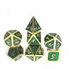 Buy cheap Portable Pink Metal Dice Set Gilt Green Practical Metal Polishing Tabletop Odorless from wholesalers