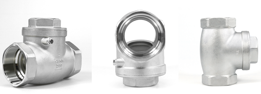 Horizontal Swing Check Valve Stainless Steel Standard
