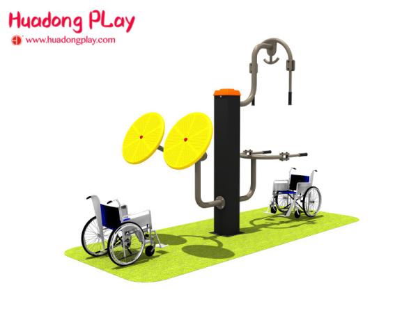 Buy cheap Universal Outdoor Exercise Equipment For Elderly Disabled 1 Person Residential from wholesalers