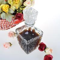 Buy cheap 500ml fancy empty clear whiskey wine glass bottle product