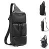 Buy cheap Anti Theft Water Resistant Mens Vest Chest Sling Bags 0.44kg from wholesalers