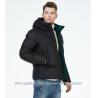Buy cheap Simple Atmospheric Short Padded Jacket Men'S Down Parka Hit Color Short Coat from wholesalers
