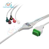 Buy cheap GE Marquette ECG Patient Cable AHA 2.4M Electrode Lead Wires With Snap product