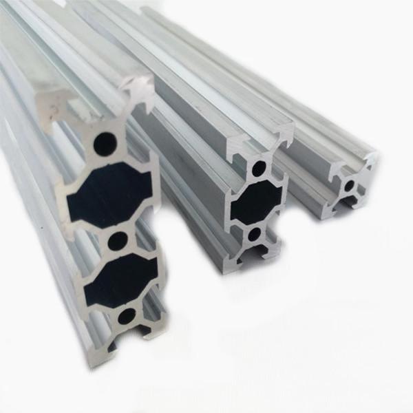 Buy cheap Industrial T Aluminum Extrusion Profiles Single V Groove For V Slot Rails from wholesalers