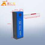 HCW DC140W Road Gate Barrier High Speed Rising Arm Barrier IP54