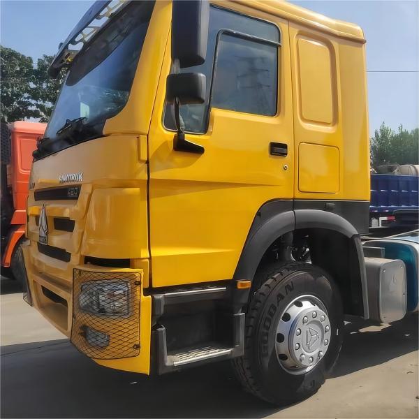 Buy cheap Tow Used Tractor Trailer Howo Sinotruk 420 Hp 6x4 For Transportation from wholesalers