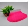 Buy cheap Fluorescent pink color custom design rayon fringes trimming for garment clothes decoration from wholesalers