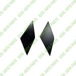 For Lamborghini Gallardo Headlight Washer Left & Right Cover OEM 400955276B