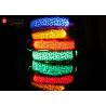 Buy cheap Nylon LED Dog Collar LED Flashing Light Up Night Safety Pet Collars 8 Color from wholesalers