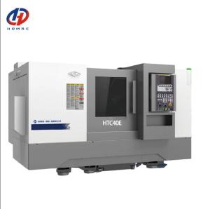 Buy cheap HTC40E High Precision CNC Horizontal Lathe 30 Degree Slant Bed CNC Turning Lathe from wholesalers