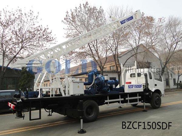 Buy cheap BZCLY400CCA Portable truck mounted water well drilling rig from wholesalers