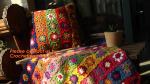 100% Cotton HandMade Crochet Cushion Cover Pillow Cover 25* 45cm Hand Crochet