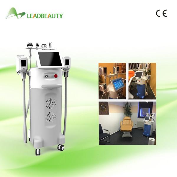 Buy cheap 5 handles cryolipolysis fat freeze slimming machine with Germany imported pump from wholesalers