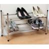 Buy cheap Expandable shoe rack / Chroming metal shoe stand / Shoes Display Rack / Home storage display rack for shoes from wholesalers