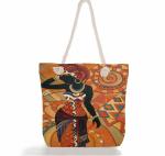 Wholesale Small Canvas Shopping Bag Reusable Heavy Duty