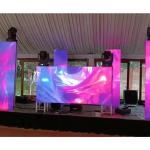 P3.9 P3.91 Cabinet Indoor LED Display Panel Stage Background 500X1000Mm