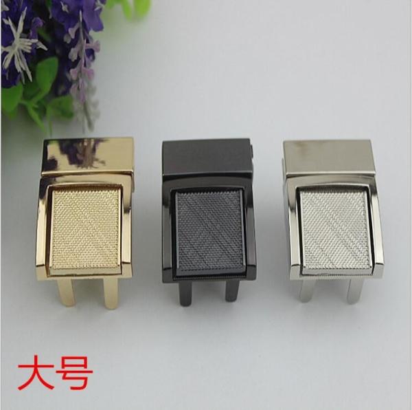 Buy cheap Bag hardware zinc alloy gold metal press locks for laptop bags from wholesalers