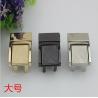 Buy cheap Bag hardware zinc alloy gold metal press locks for laptop bags from wholesalers