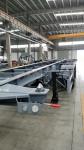 2/3 Axles Container Semi Trailer Chassis Flat Bed Flatbed Trailer with