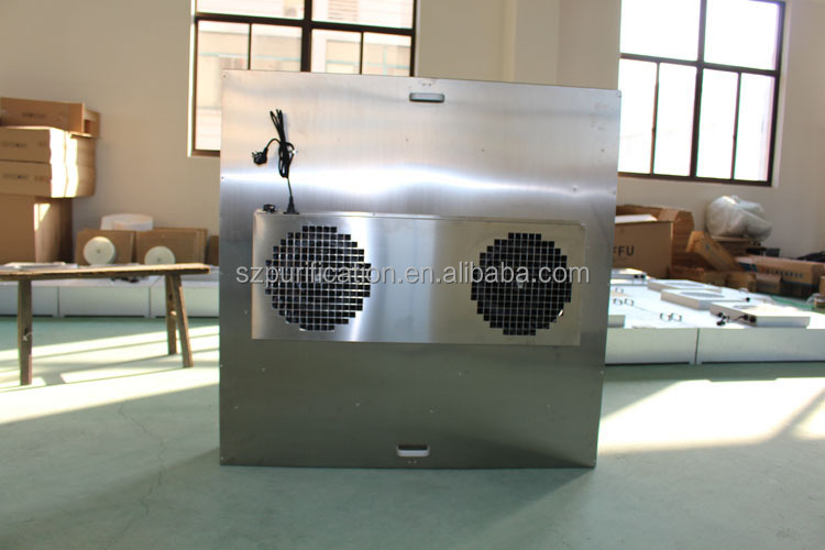 35kg Clean Room FFU Filter Large Air Volume HEPA Fan Filter Unit For Hotels