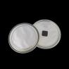 Buy cheap 307# 83mm Canning Lids Silver Safe Aluminum Foil Special Coffee Can Packaging Lid With Air Valve from wholesalers