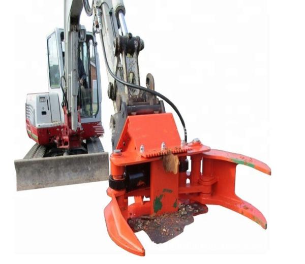 Buy cheap Red YAKAI Excavator Hydraulic Shear 42CrMo CTHB Forestry Tree Shear from wholesalers