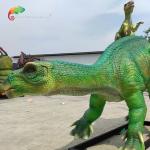 Realistic Life Size Animatronic Dinosaurs Iguanodon Model Weather Resistance