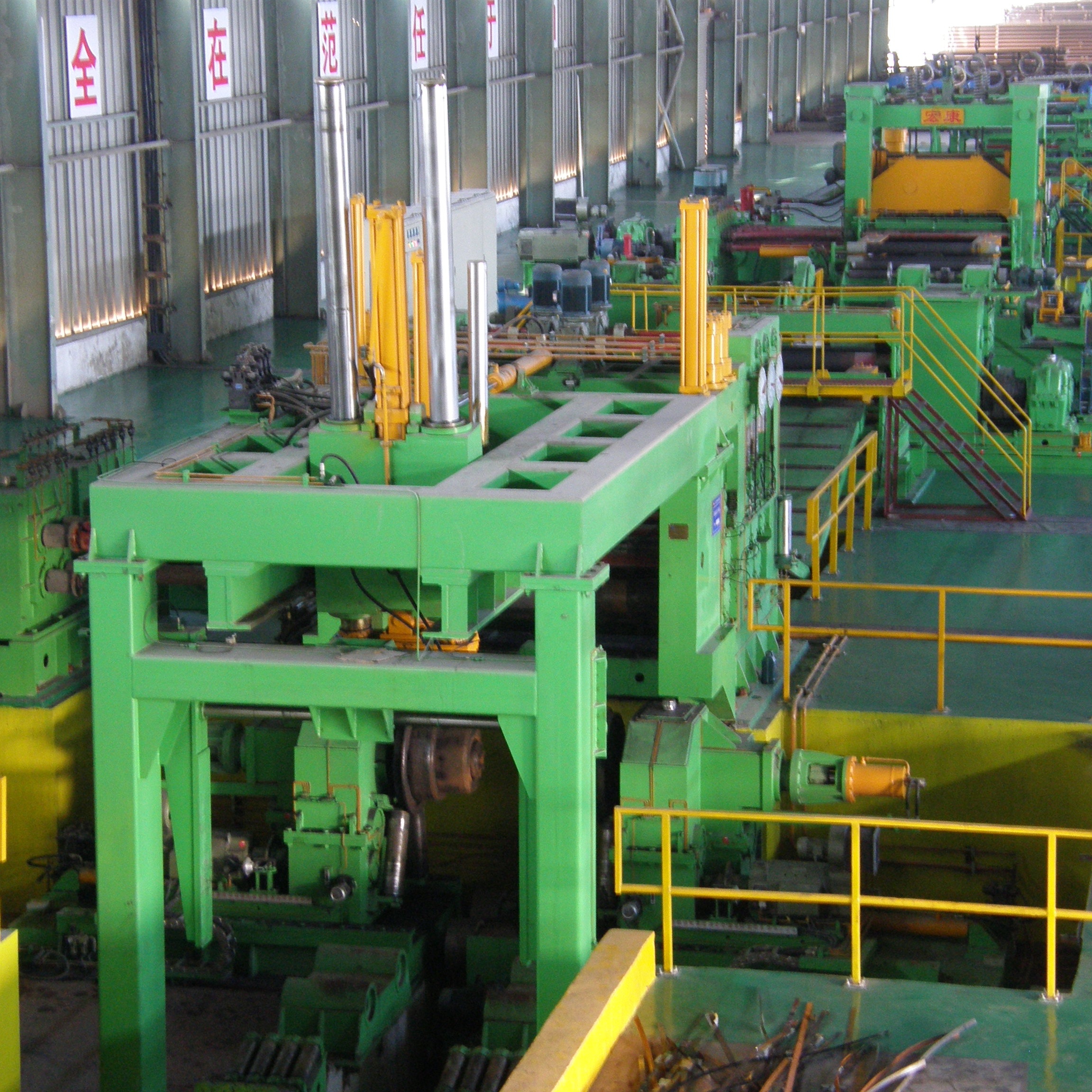 Pump Powered Cut To Length Line Straightened And Leveled For Smooth Sheet Metal Products