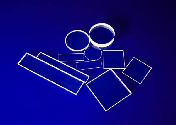Buy cheap Commercial Quartz Glass Sheet , Fused Glass Plates Ground Polished Heat Resistant from wholesalers