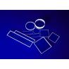 Buy cheap Commercial Quartz Glass Sheet , Fused Glass Plates Ground Polished Heat Resistant from wholesalers