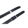 Buy cheap Black Brown Pin Buckle 3.5cm Men Leather Dress Belt from wholesalers