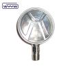 Buy cheap shock resistant back brass mount pressure gauge customized range from wholesalers