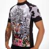 Buy cheap Leopard Design Polyester Dryfit Suit Cycling Jersey T-Shirt Bike Cycling Accessories from wholesalers