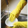 Buy cheap Excellent Grip Anti Detergent 300mm Dish Cleaning Gloves M50g from wholesalers