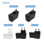 15W 5V 2.4A USB AC Wall Charger Adapter Smart Desktop Charging