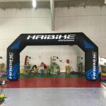 Custom Printing Logo Giant Outdoor Inflatable Sports Arch Race Arch for