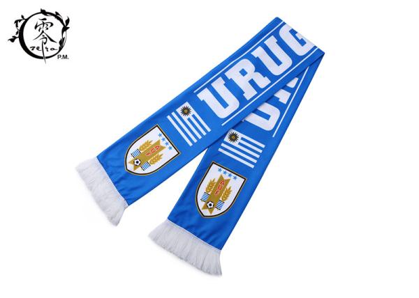 Buy cheap Multiple Color National Team Scarf Printed Football Thin Blanket from wholesalers