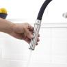 Buy cheap STEEL 304/316 MATERIAL SATIN FINISHED LONG SPOUT FAUCET COLORFUL SPOUT SINK FAUCET,KITCHEN FAUCET FLEXIBLE from wholesalers